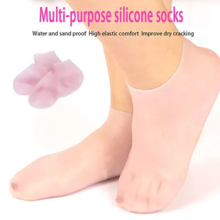 Silicone Jelly Socks /Pad Gel Moisturizing Socks Foot
